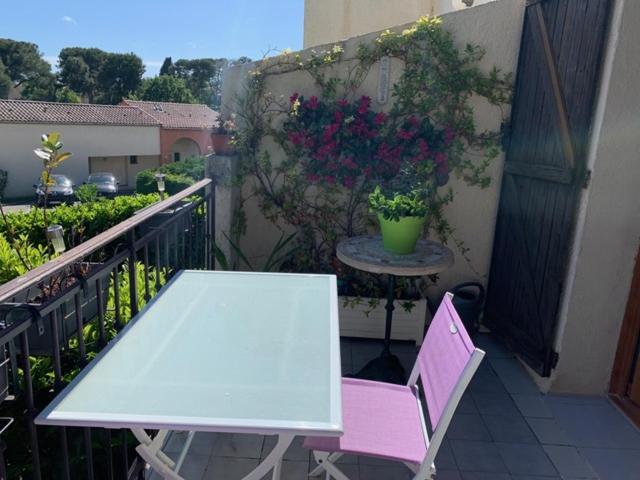 Ferienwohnung Calmeraie Plage Villeneuve-Loubet Exterior foto